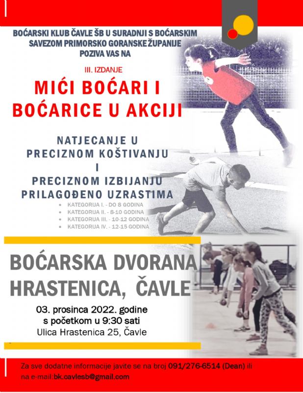 Miće boćarice i boćari u akciji - 3.izdanje