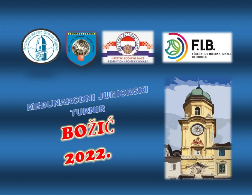 Međunarodni juniorski Božićni turnir 2022.