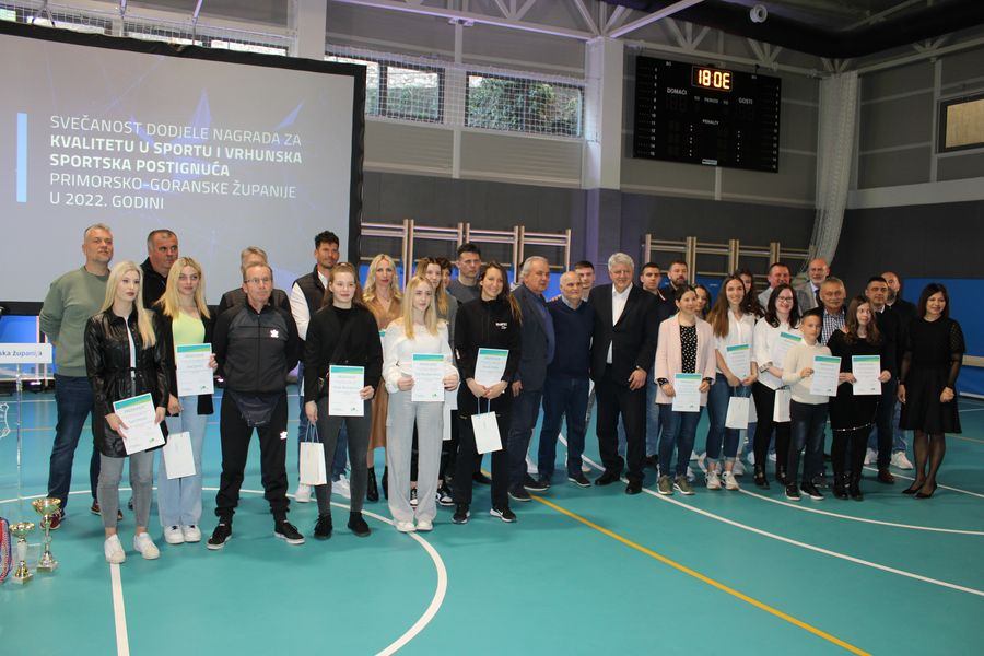 Nagrađeni najbolji sportaši i klubovi u Primorsko-goranskoj županiji