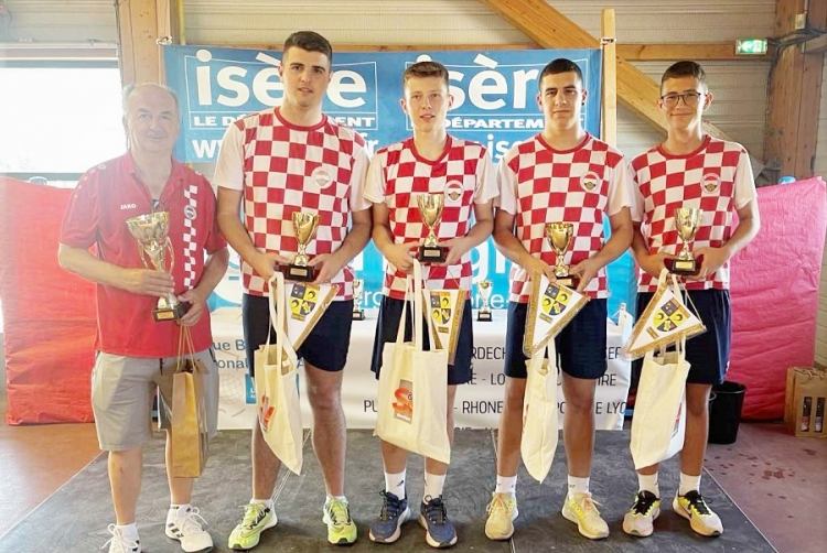 U-18: Hrvatska boćarska reprezentacija treća u Francuskoj