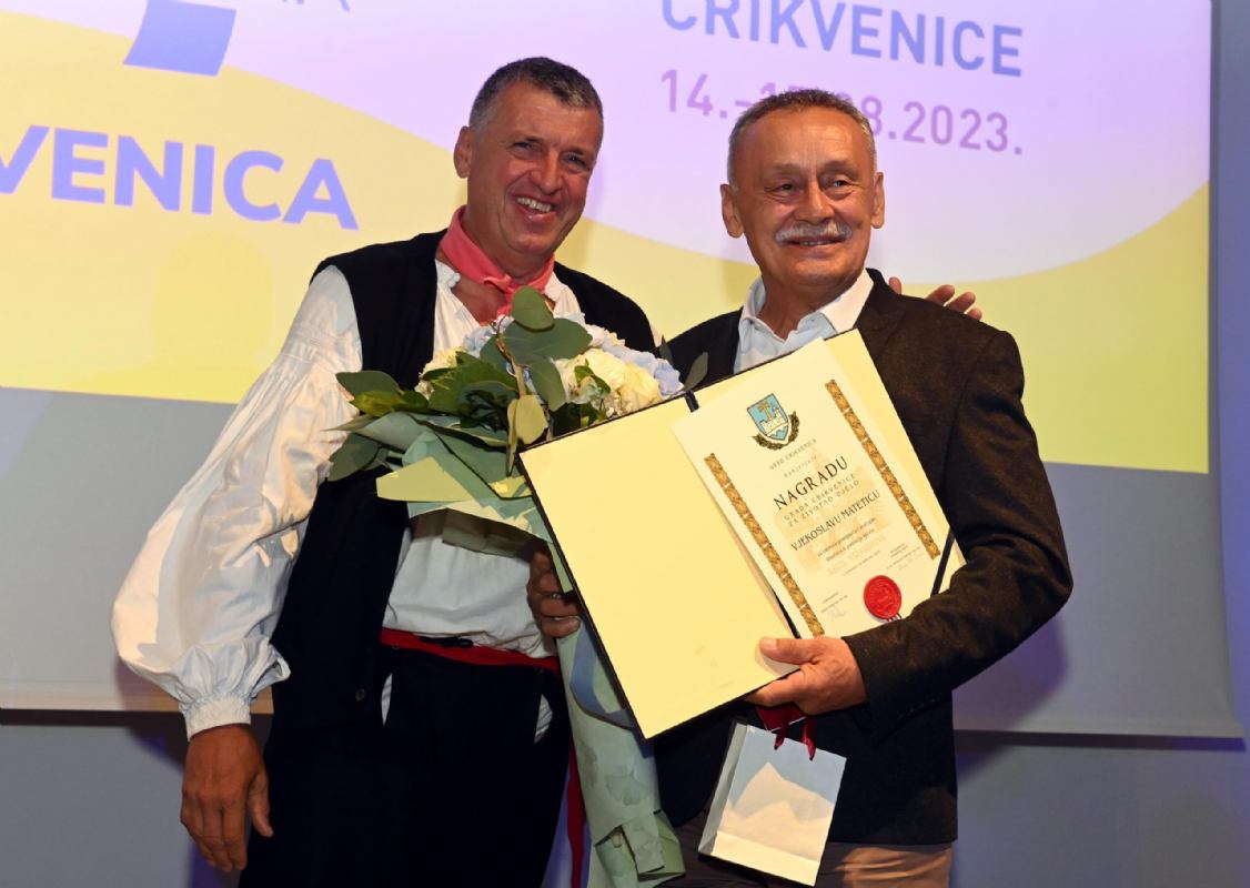 Vjekoslav Matetić dobitnik nagrade za životno djelo, Karlu Šabanu godišnja nagrada