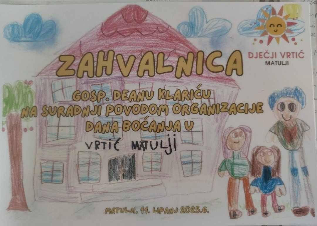 Prezentacija boćanja u vrtiću Matulji