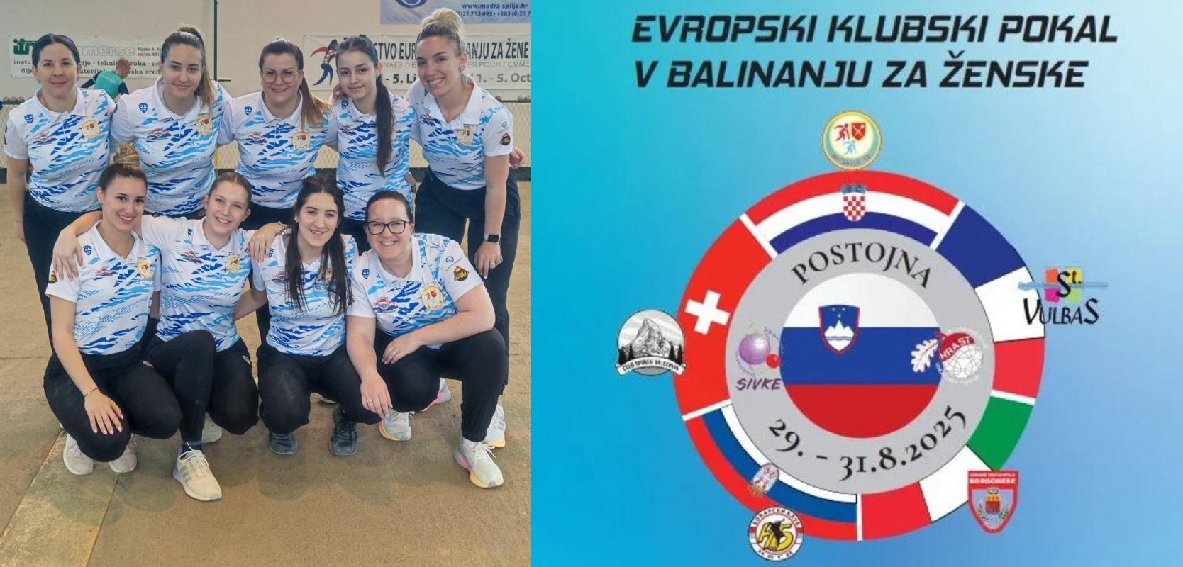 Čavle ŠB na Europskom klupskom kupu u Postojni