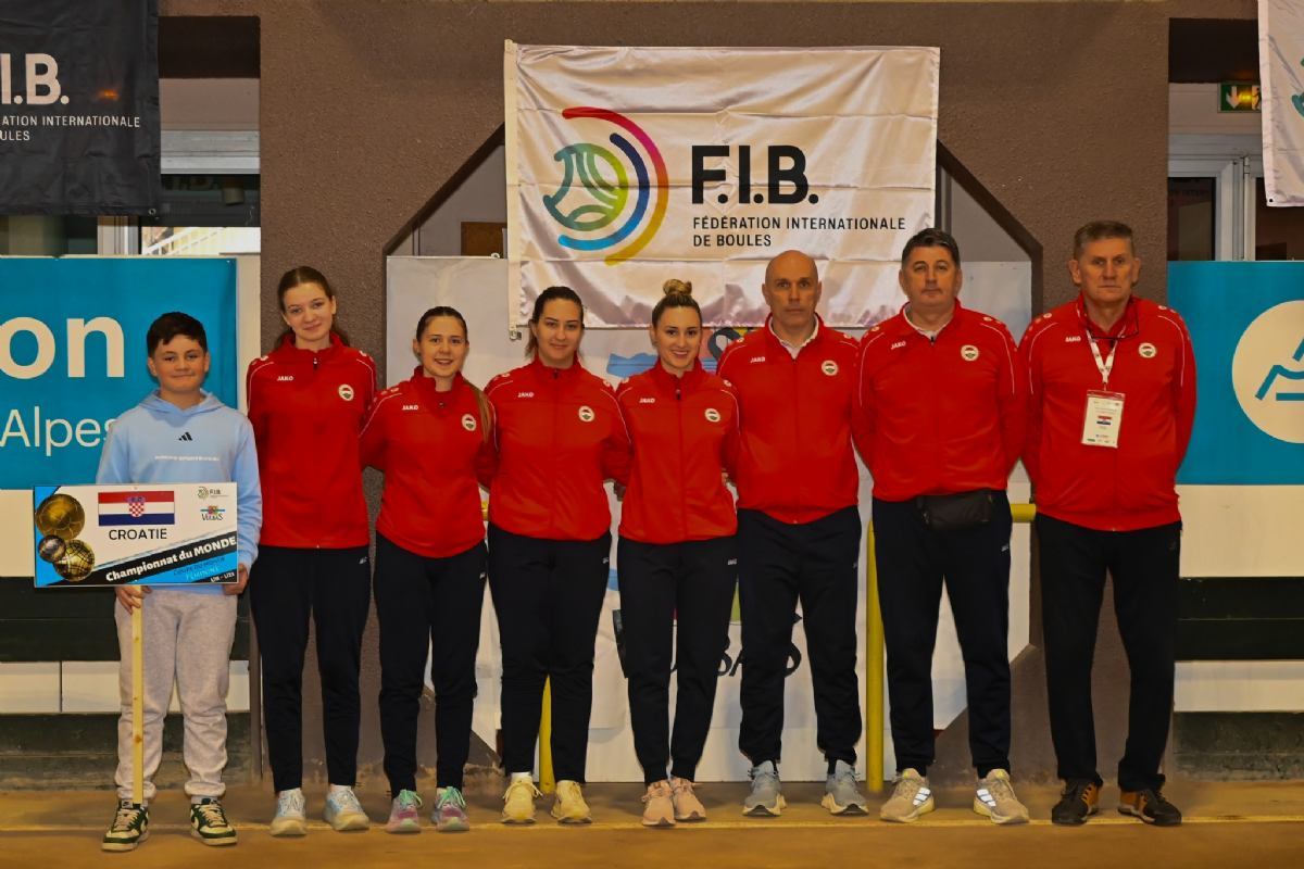 Hrvatska ženska reprezentacija U18/U23 peta na Svjetskom kupu u Francuskoj