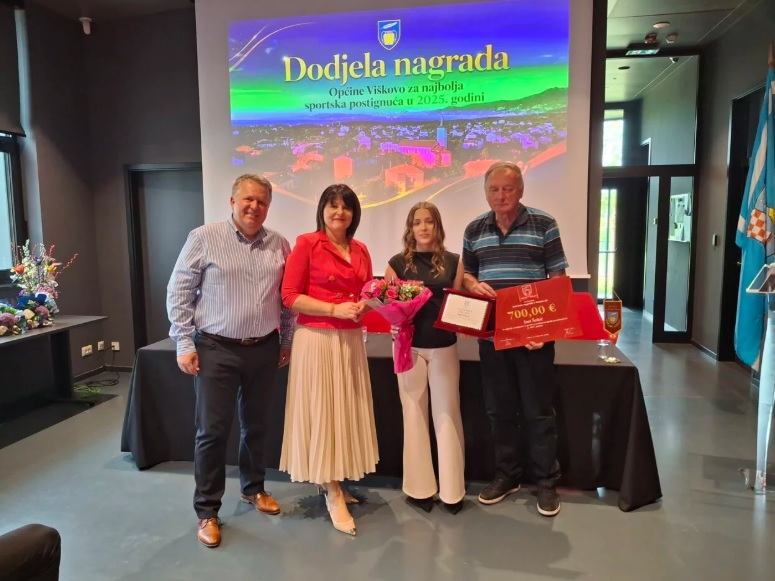 Sara Šokić najbolja sportašica Viškova za 2025. godinu