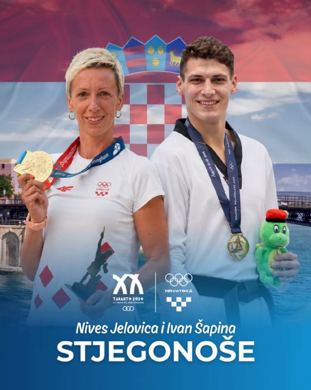 Nives Jelovica nosit će hrvatsku zastavu na otvaranju Mediteranskih igara