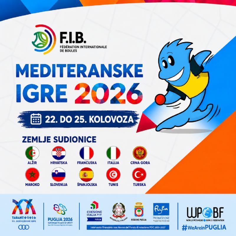 XX. Mediteranske igre – Taranto 2026.