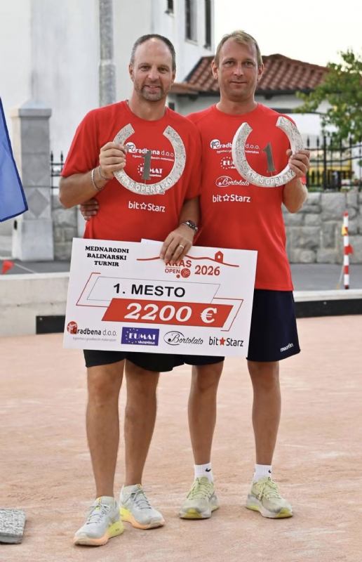 Davor Jelovica i Marko Jagodnik osvojili Kras open 2026.