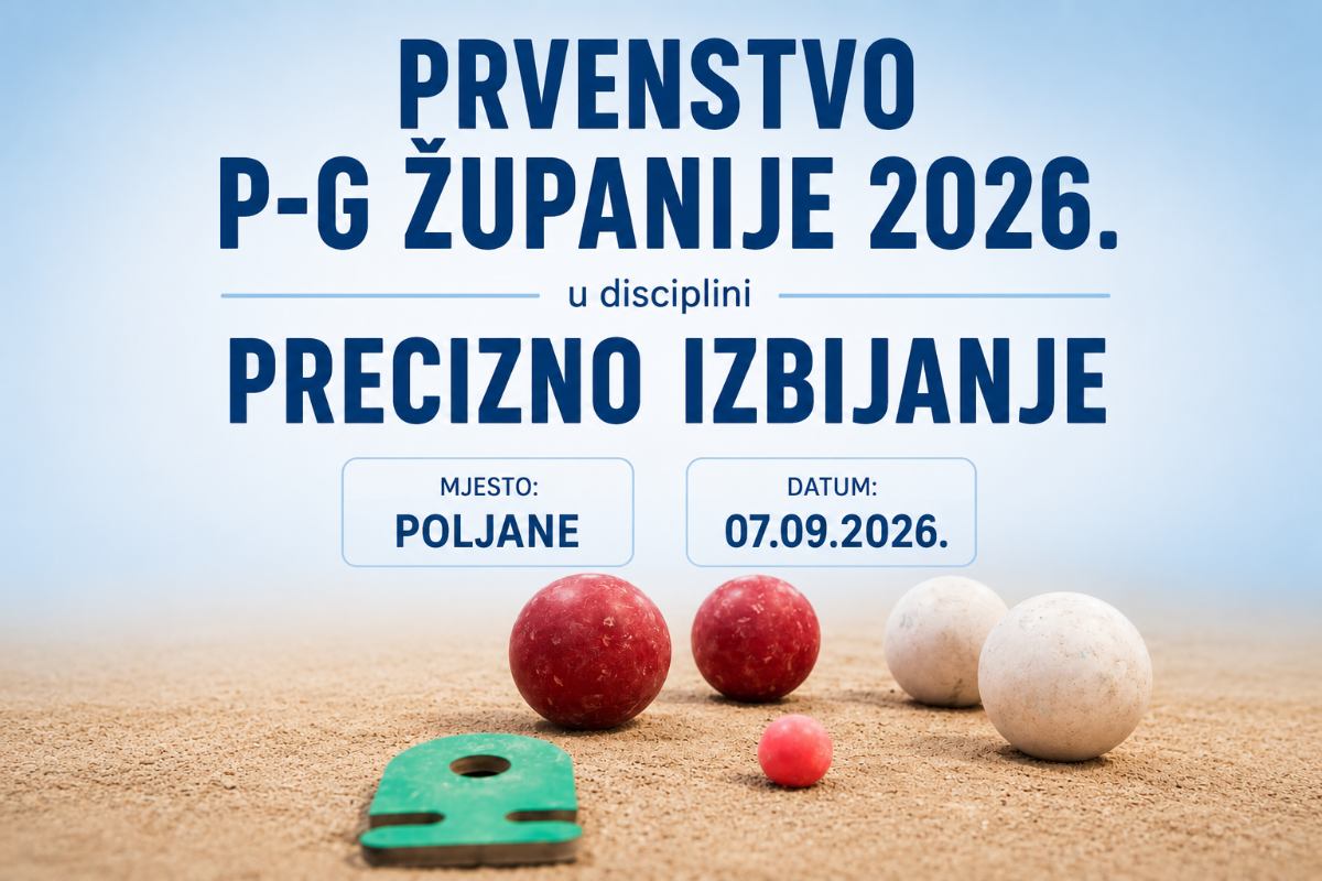 Prvenstvo P-G županije: Precizno izbijanje