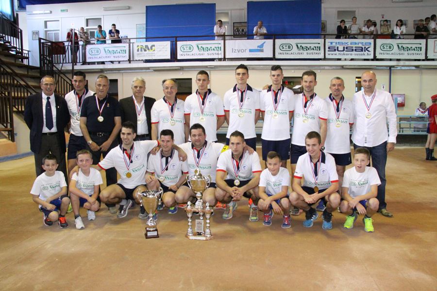 Boćarima Vargona pehar za titulu prvaka Hrvatske