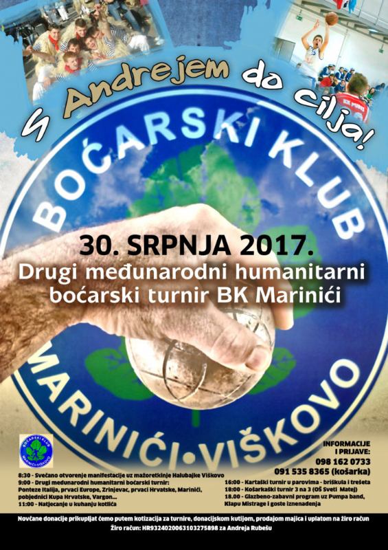 DRUGI HUMANITARNI TURNIR BK MARINIĆI