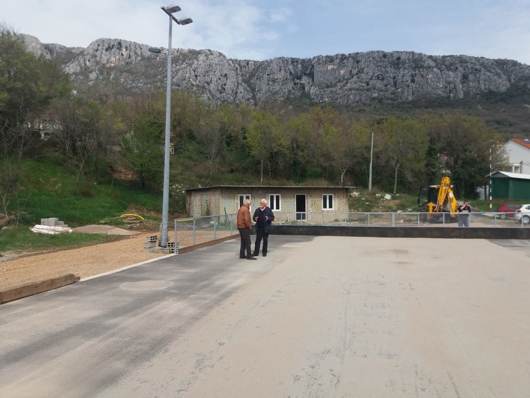 Novo boćalište u Bribiru