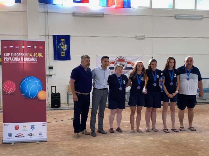 Boćarice Čavle ŠB osvojile 5.mjesto u Kupu europskih prvakinja
