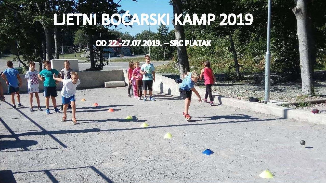 LJETNI BOĆARSKI KAMP 2019