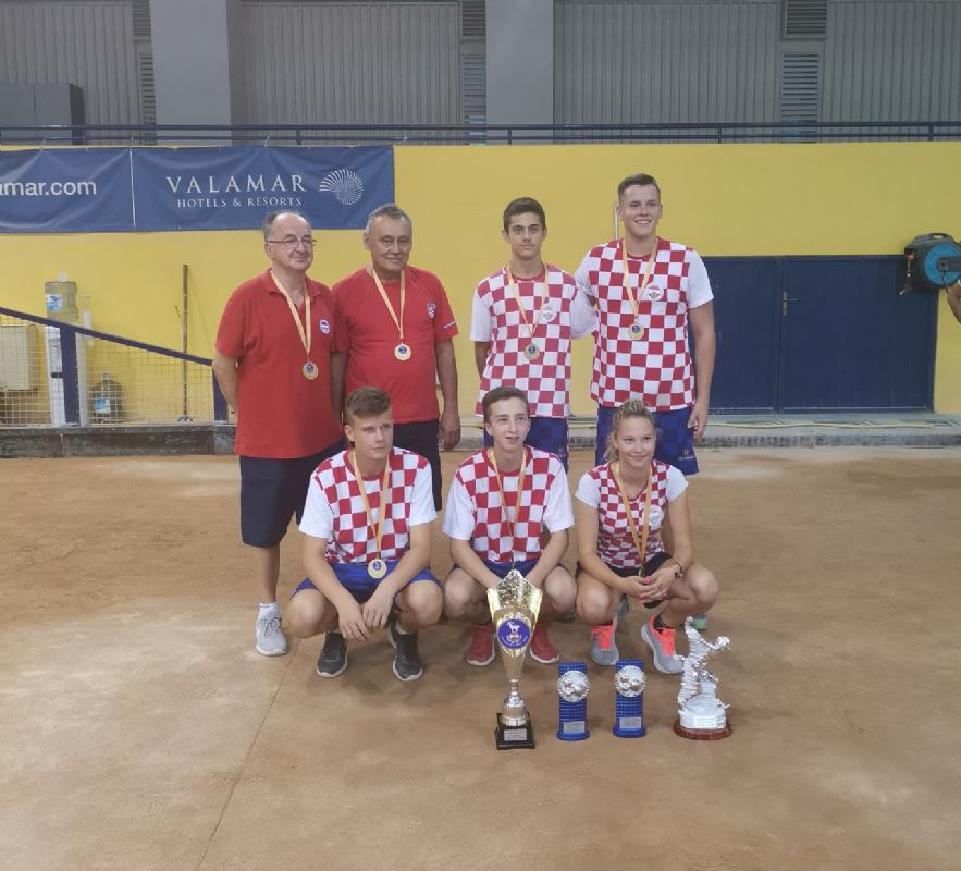 Juniorska reprezentacija Hrvatske osvojila 1.mjesto na Alpe-Adria turniru