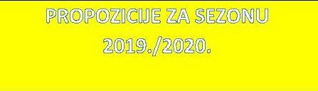 Propozicije u ligaškom natjecanju