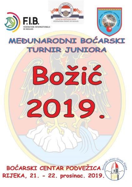 Međunarodni turnir juniora BOŽIĆ 2019