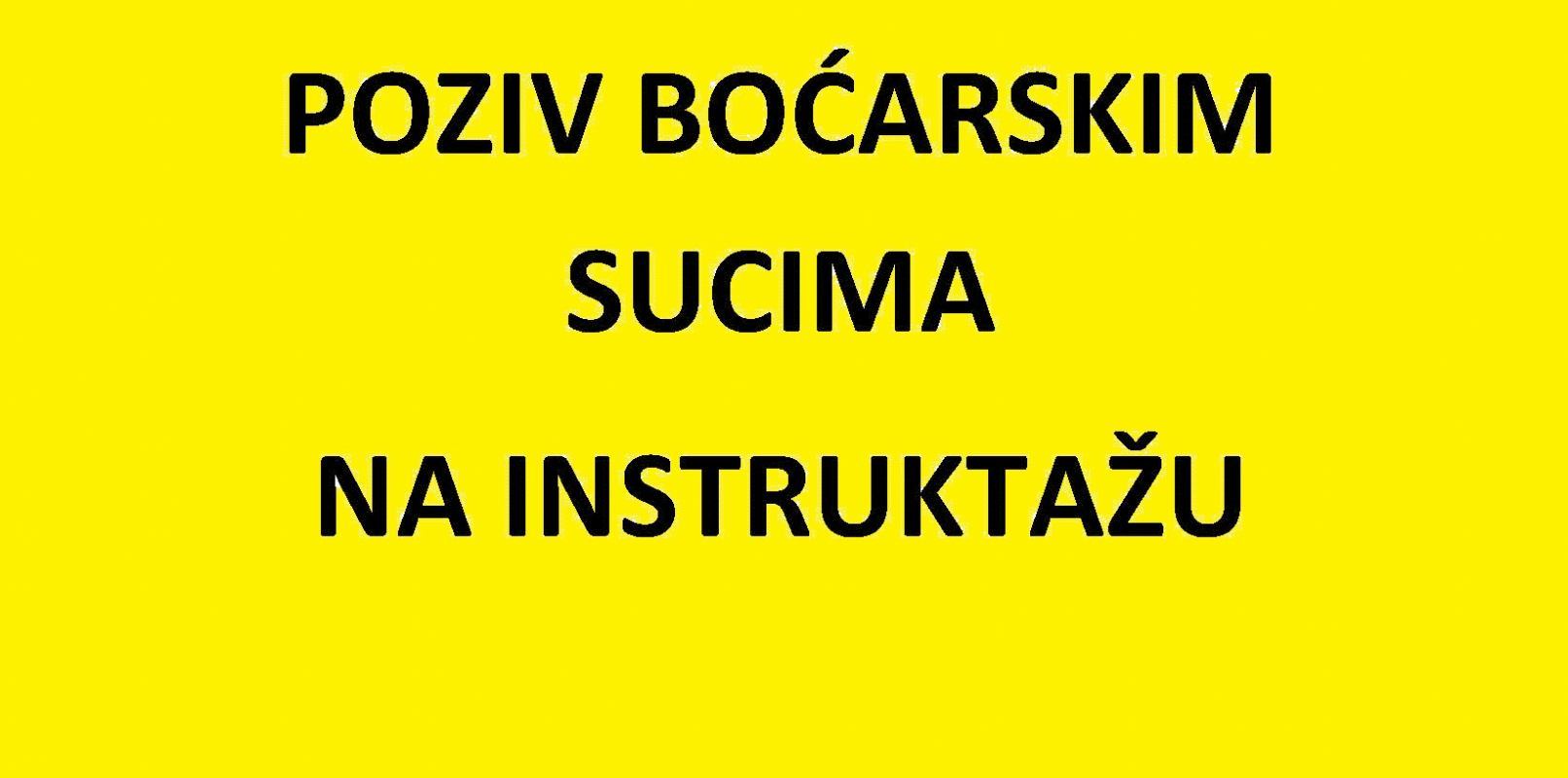 Instruktaža za boćarske suce P-G županije