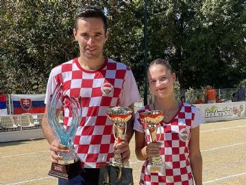 Ria Vojković i Marino Milićević obranili titulu u Bruguieresu
