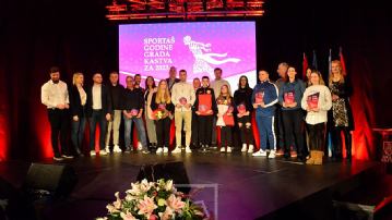 Proglašeni najbolji sportaši,ekipe i sportski djelatnici Grada Kastva u 2023.