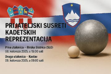 Prijateljski susreti kadetskih reprezentacija Hrvatske i Slovenije