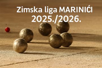 Najava: Zimska liga Marinići 2025./2026.