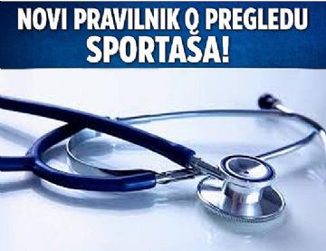 Novi Pavilnik o zdravstvenim pregledima sportaša