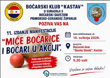 Kastav domaćin 11.izdanja manifestacije Miće boćarice i boćari u akciji