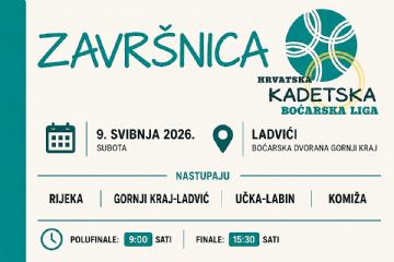 Završnica Hrvatske kadetske boćarske lige