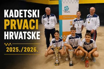 Mladi boćari BK Rijeka kadetski su prvaci Hrvatske za sezonu 2025./2026.