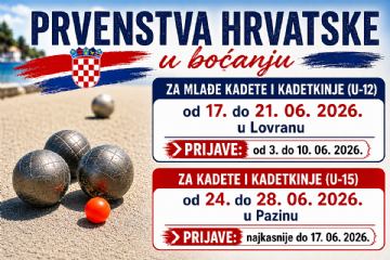 Poziv na otvoreno PH U12 i U15