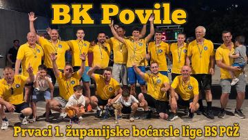 Osvajanjem naslova u 1. ŽBL BK Povile ostvario povijesni uspjeh
