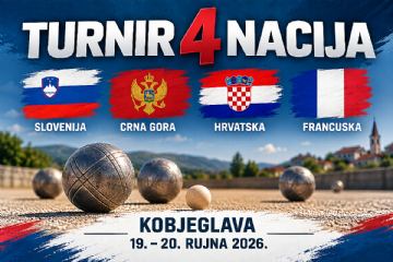 Hrvatska reprezentacija na Turniru četiri nacije u Kobjeglavi
